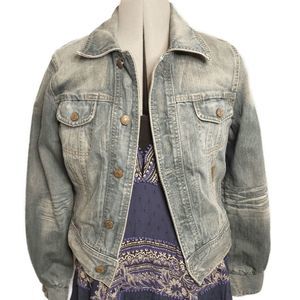 Vintage 7 for all mankind denim jacket, medium